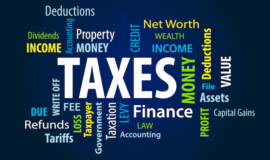 Taxes Wordcloud